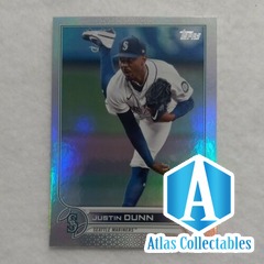 2022 Topps Series 1 Rainbow Foil #185 Justin Dunn Mariners